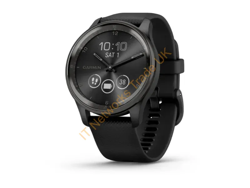 010-02665-00 - Garmin vivomove Trend LCD 40 mm Black GPS (satellite)