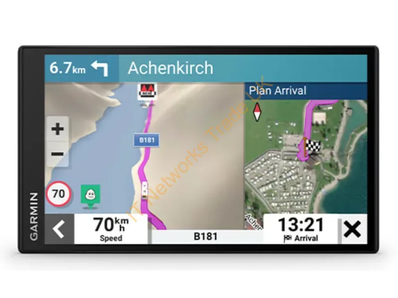 010-02747-10 - Garmin Camper 795 navigator Handheld/Fixed 17.6 cm (6.95") TFT Touchscreen 239.6 g Black