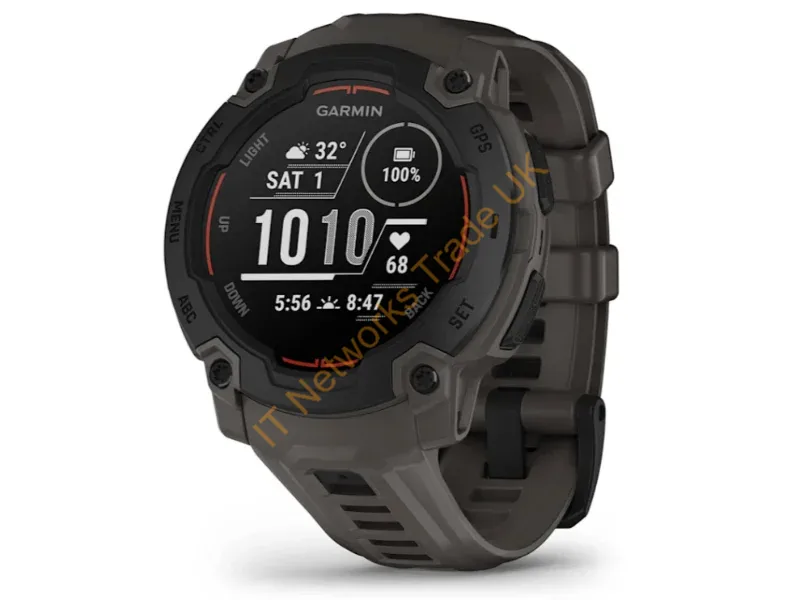 010-02933-00 - Garmin Instinct E 2.29 cm (0.9") MIP 45 mm Digital 176 x 176 pixels Black GPS (satellite)