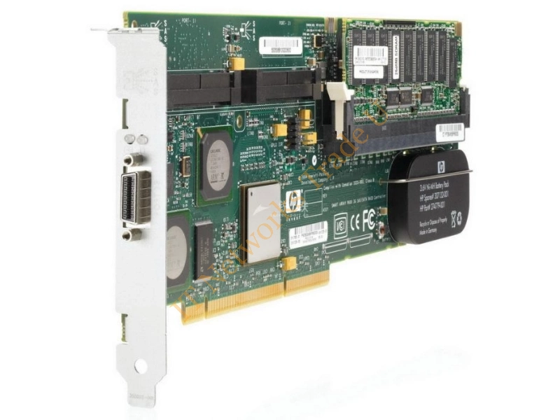 012336-000 HP Smart Array P600 PCI-X 8-Channel 64-Bit SAS RAID Controller Card with 256MB Battery Backed Write Cache (BBWC)