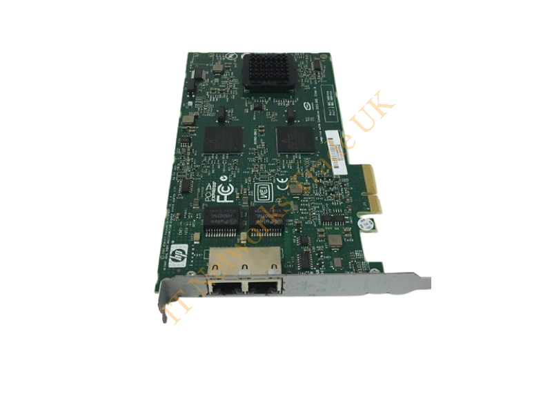 012392-002 HP NC380T 2-Port 1 Gb/s Gigabit Ethernet PCI Express x4 Network Adapter for ProLiant DL140 G3