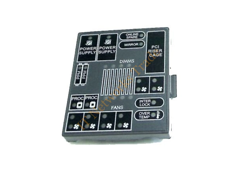 012528-001 HP Front System Insight Display Panel with Cover for ProLiant DL380 G5 Server Accessory