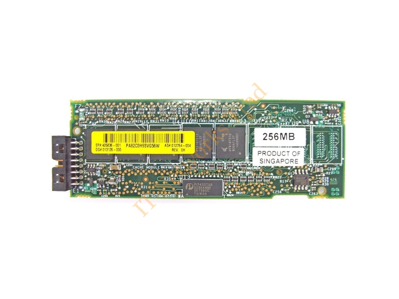 013126-000 HP 512MB 40-Bit DDR Battery Backed Write Cache (BBWC) Memory Board for Smart Array P400 Controller