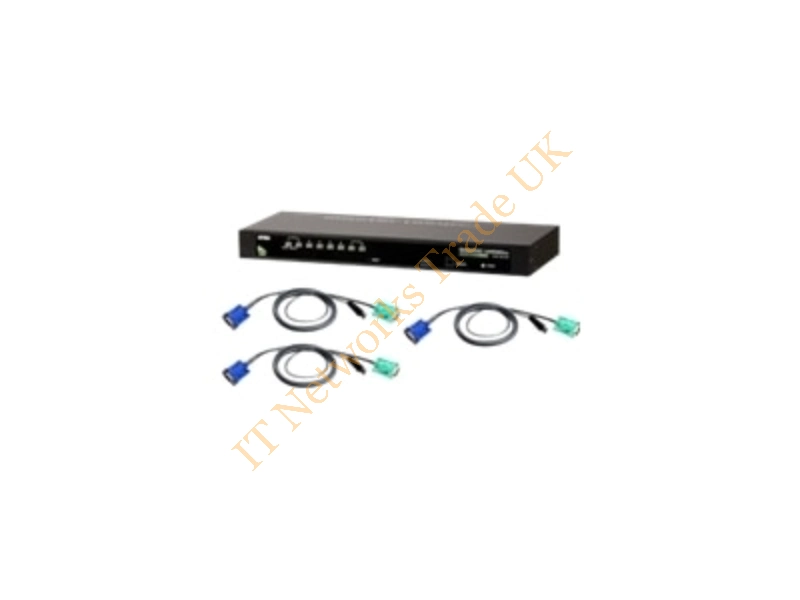 014GWJ Dell PowerEdge 1082DS 8-Port KVM Remote Console Switch KVM Switch