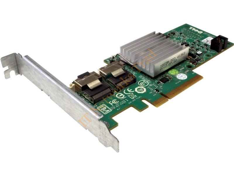 015MCV Dell PERC H200 6GB PCI-Express SAS RAID Controller Card