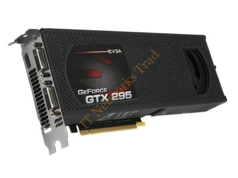 017-P3-1292-K1 EVGA -GeForce GTX 295 Plus 1.8GB GDDR3 896-Bit PCI-Express 2.0 x16 Dual DVI Video Graphic Card