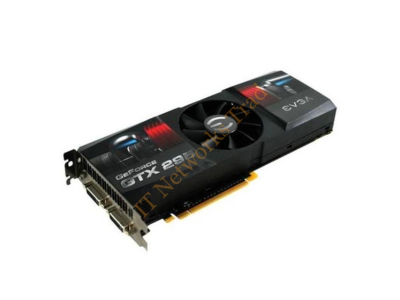 017-P3-1292-TX EVGA -GeForce GTX 295 1.8GB GDDR3 896-Bit PCI-Express 2.0 x16 Dual DVI Video Graphic Card