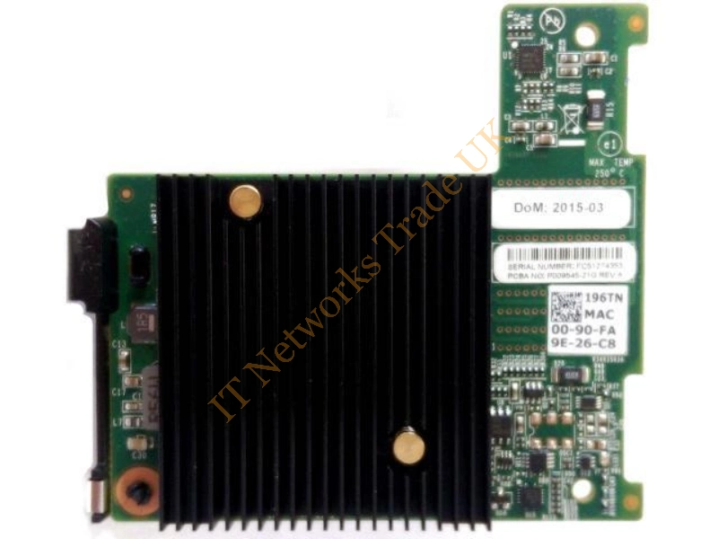 0196TN Dell OCM14102-N5-D Dual-Port 10GBE Network Mezzanine Adapter