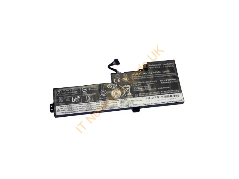 01AV421-BTI - Bti 01Av421- Industrial Rechargeable Battery Lithium-Ion (Li-Ion) 2094 Mah 11.46 V