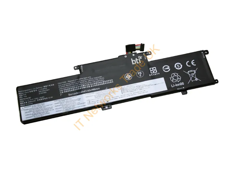 01AV481-BTI - Bti 01Av481- Industrial Rechargeable Battery Lithium-Ion (Li-Ion) 4120 Mah 11.1 V