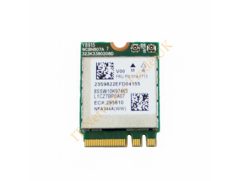 01AX713 Lenovo Wi-Fi Wireless LAN Card for Yoga 910-13IKB