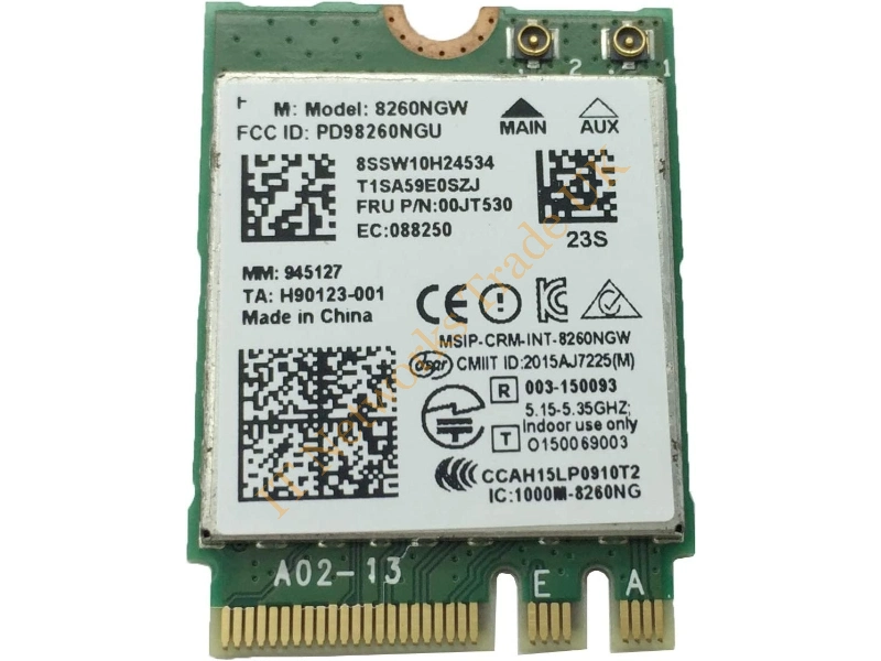 01AX722 Lenovo Wireless LAN Card for ThinkPad Yoga 370