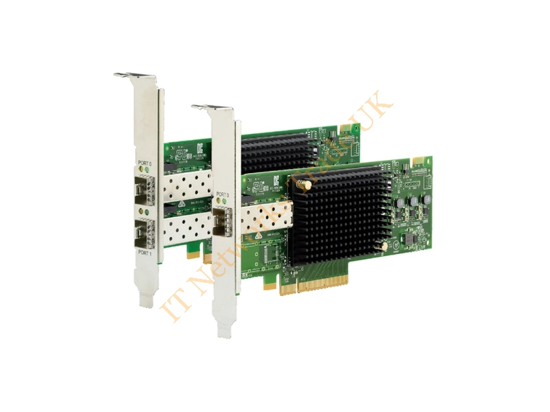 01CV843 IBM Emulex Dual-Port 16Gb/s Fibre Channel PCI-Express 3.0 x8 Host Bus Adapter Fiber Channel Controller