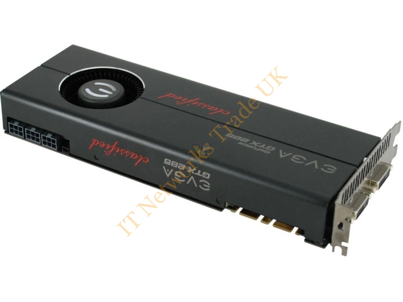 01G-P3-1190-BR EVGA -GeForce GTX 285 Classified 1GB 512-Bit DDR3 PCI Express 2.0 x16 Dual DVI/ Evbot Video Graphics Card