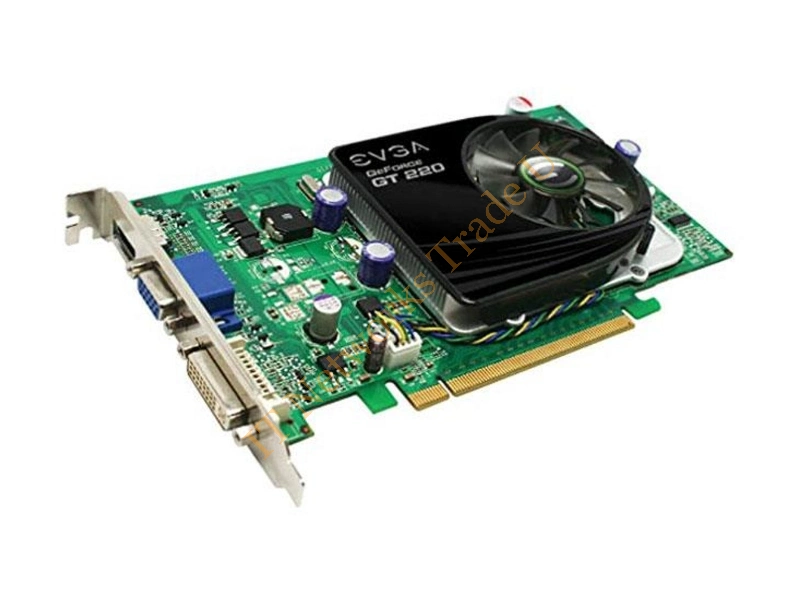 01G-P3-1229-R1 EVGA -GeForce GT 220 SC SuperClocked 1GB 128-Bit DDR3 PCI Express 2.0 x16 DVI/ VGA/ HDMI Video Graphics Card