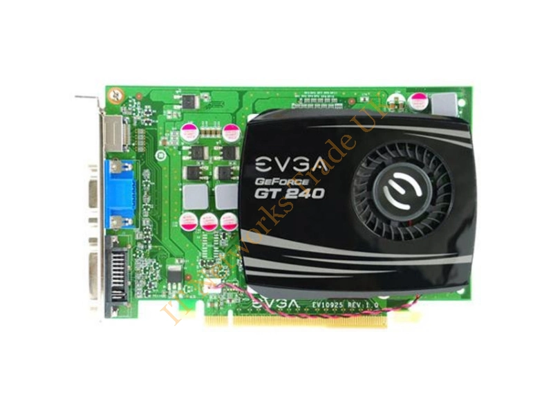 01G-P3-1236-LR EVGA -GeForce GT240 1GB DDR3 128-Bit DVI VGA HDMI PCI Express 2.0 x16 Video Graphics Card