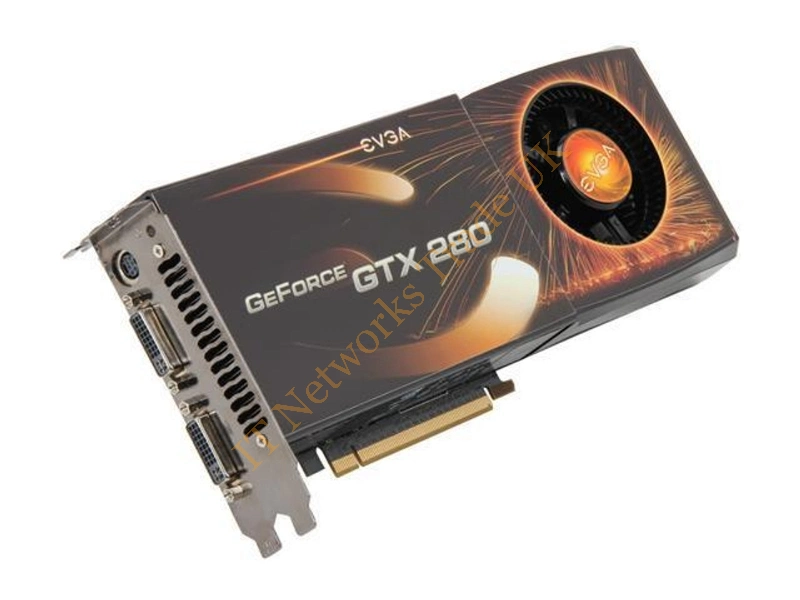 01G-P3-1280-LX EVGA -GeForce GTX 280 1GB GDDR3 512-Bit HDCP Ready SLI Support PCI Express 2.0 x16 Video Graphics Card