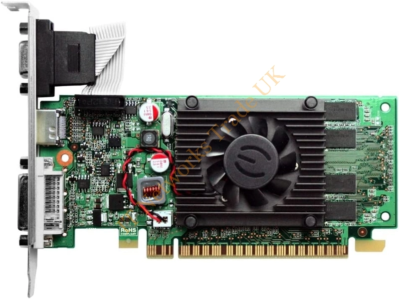 01G-P3-1302-K1 EVGA -GeForce 8400 GS 1GB 64-Bit DDR3 PCI Express 2.0 x16 HDCP Ready Low Profile Ready Video Graphics Card