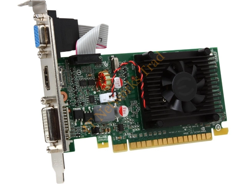 01G-P3-1303 EVGA -e-GeForce 8400 GS 1GB 64-Bit DDR3 PCI Express 2.0 x16 DVI/ HDMI/ VGA Video Graphics Card