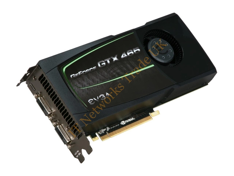 01G-P3-1467-AR EVGA -GeForce GTX465 SuperClocked 1GB 256-Bit GDDR5 PCI Express 2.0 x16 Dual DVI/ mini-HDMI Video Graphics Card