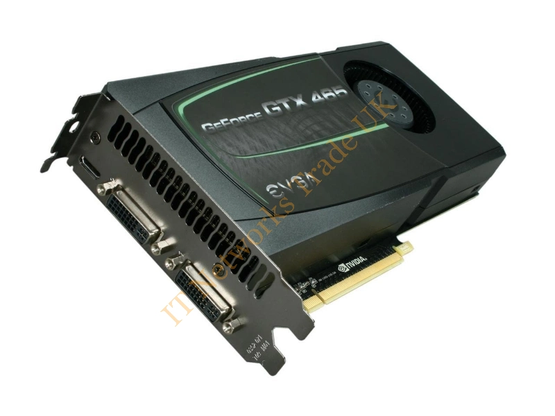 01G-P3-1467-ET EVGA -GeForce GTX465 SuperClocked 1GB GDDR5 256-Bit Dual DVI / Mini-HDMI PCI Express 2.0 x16 Video Graphics Card