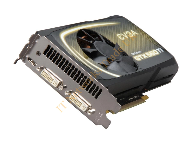 01G-P3-1563-RX EVGA -GeForce GTX 560 TI SuperClocked 1GB 256-Bit GDDR5 PCI Express 2.0 x16 HDCP Ready SLI Support Video Graphics Card