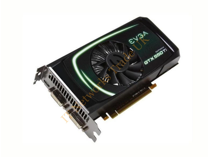 01G-P3-2056-KR EVGA -GeForce GTX 550 TI FPB 1GB GDDR5 PCI Express 2.0 Dual DVI/ Mini HDMI SLI Ready Video Graphics Card