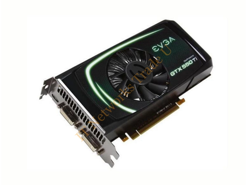 01G-P3-2056-TR EVGA -GeForce GTX 550 TI FPB 1GB GDDR5 PCI Express 2.0 Dual DVI/ Mini HDMI SLI Ready Video Graphics Card