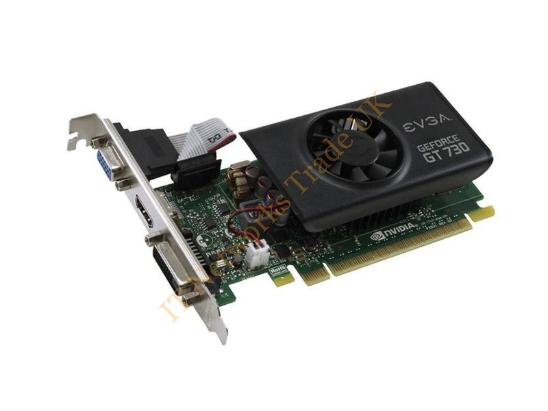 01G-P3-3731-B1 EVGA -GeForce GT 730 1GB 64-Bit GDDR5 PCI Express 2.0 DVI-D/ HDMI Low Profile Video Graphics Card
