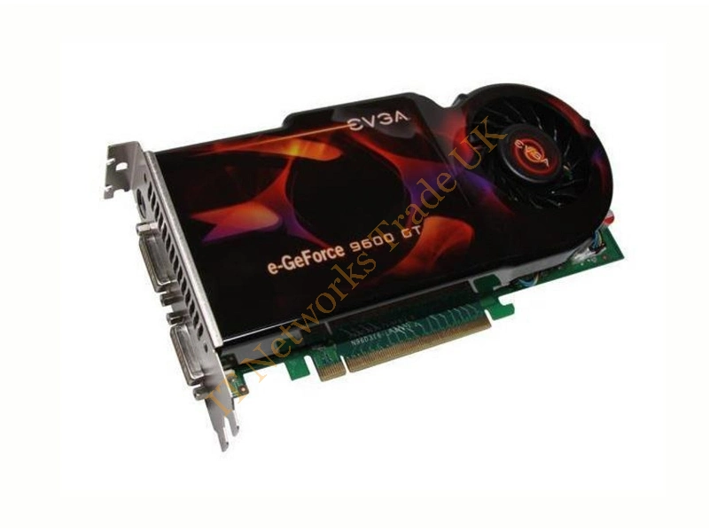 01G-P3-N858-AR EVGA -GeForce 9600 GT 1GB 256-Bit GDDR3 PCI Express 2.0 x16 HDCP Ready SLI Support Video Graphics Card