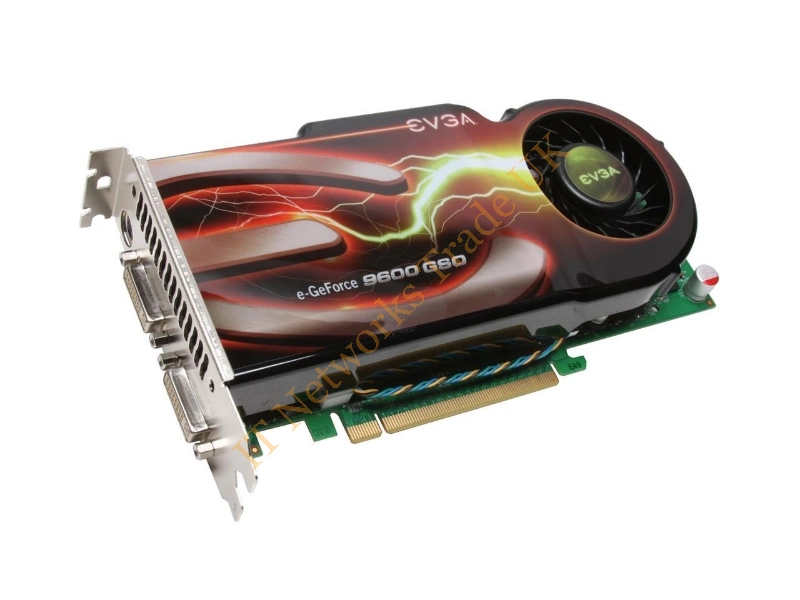 01G-P3-N869-K1 EVGA -GeForce 9600GT 1GB PCI Express Dual DVI/ HDTV Video Graphics Card