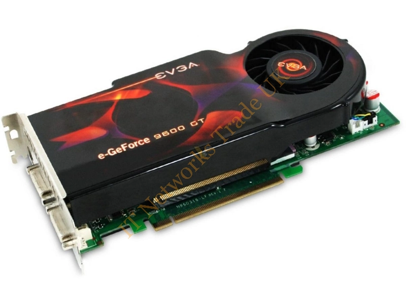 01G-P3-N869-TX EVGA -GeForce 9600GT 1GB PCI Express Dual DVI/ HDTV Video Graphics Card