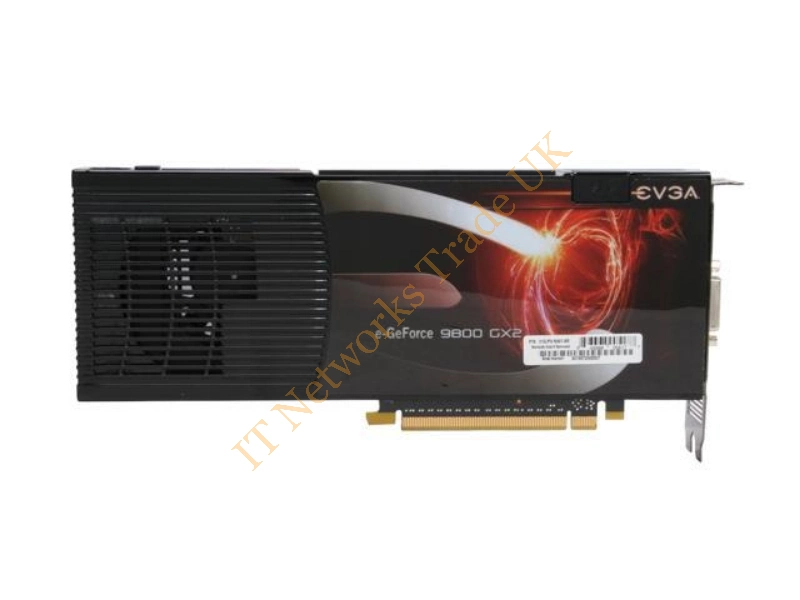 01G-P3-N897-A3 EVGA -GeForce 9800 GX2 SSC 1GB GDDR3 512-Bit HDCP Ready SLI Supported PCI Express 2.0 x16 Video Graphics Card