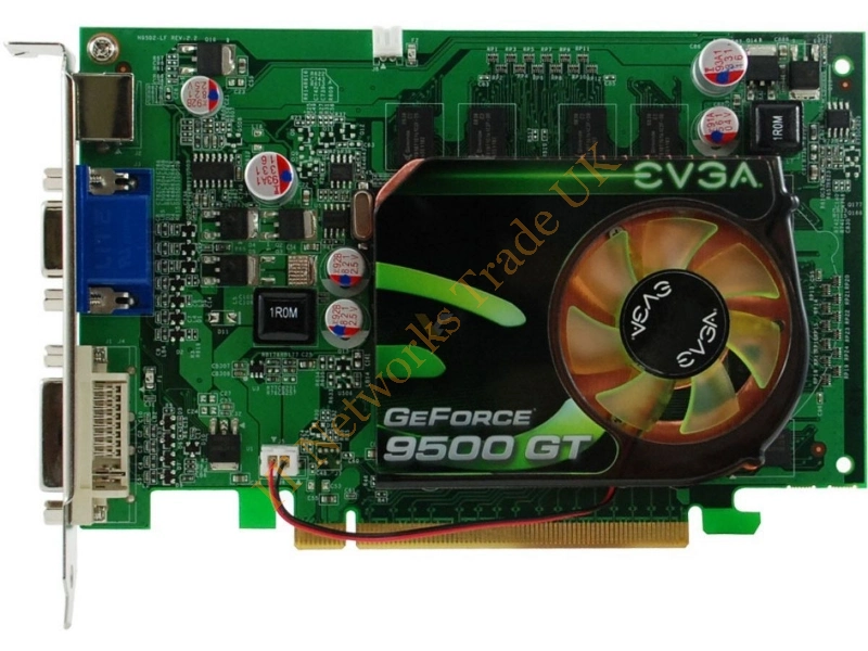 01G-P3-N958-RX EVGA -GeForce 9500 GT 1GB 128-Bit DDR2 PCI Express 2.0 x16 HDCP Ready Video Graphics Card