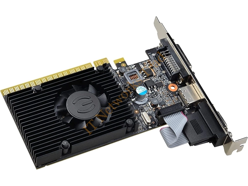 01GP31313T3 EVGA -GeForce 210 1GB 64-Bit DDR3 PCI Express 2.0 DVI-I/ HDMI/ VGA Video Graphics Card