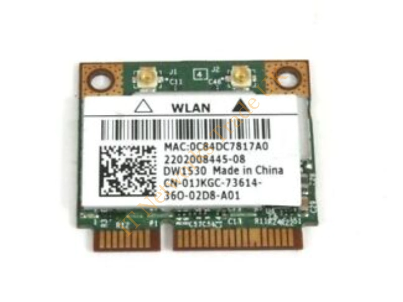 01JKGC Dell Wirelss Wifi LAN Card Broadcom Mini PCI-Express 802.11a/b/g/n Latitude E6520