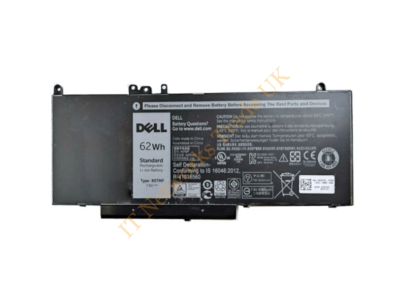 01KY05 Dell 4-Cell 51WHr Battery for Latitude E5550 E5450 Laptop Battery