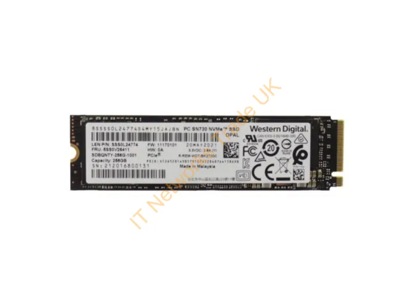 01LX200 - Lenovo 01Lx200 Internal Solid State Drive M.2 256 Gb Pci Express 3.0 Nvme