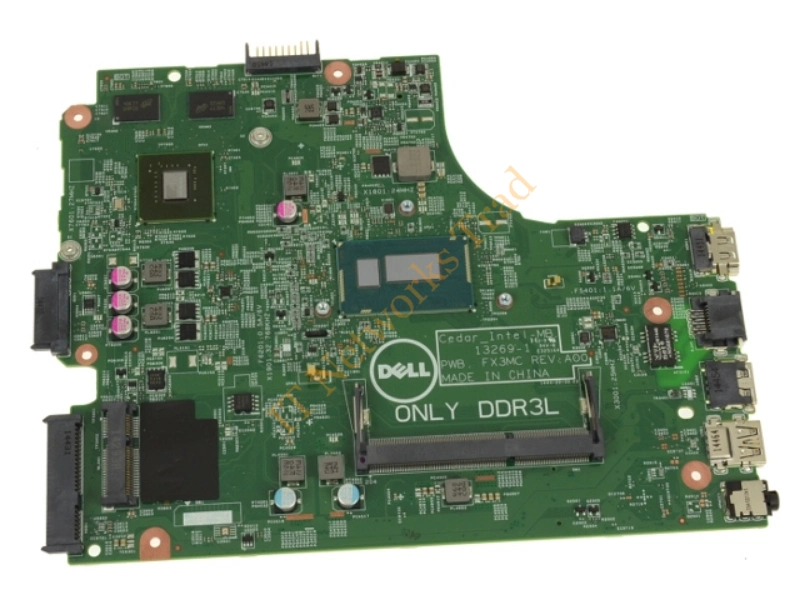 01P4HG Dell System Board Core i7 1.8GHz (i7-4500U) with CPU Inspiron 3442 Laptop Motherboard