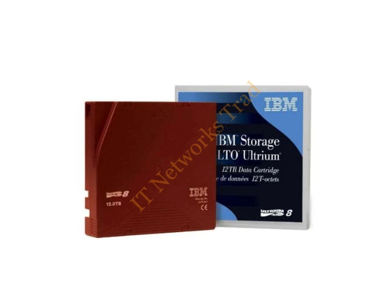01PL041 IBM 12/30TB LTO-8 Ultrium RW Data Cartridge Tape Media Storage