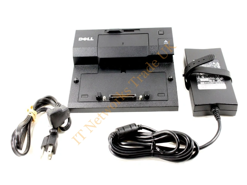 01W342 Dell D-Port Advanced Port Replicator with 90-Watts AC Adapter for Latitude D-Family and Precision Laptops Laptop Accessory