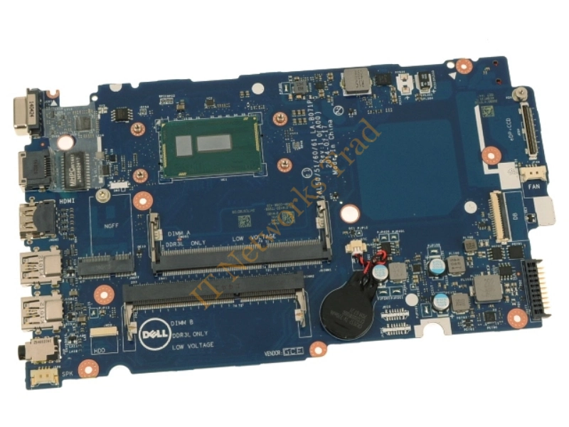01WX80 Dell System Board Core i3 2.0GHz (i3-5005U) with CPU for Latitude 15 (3550) Laptop Motherboard