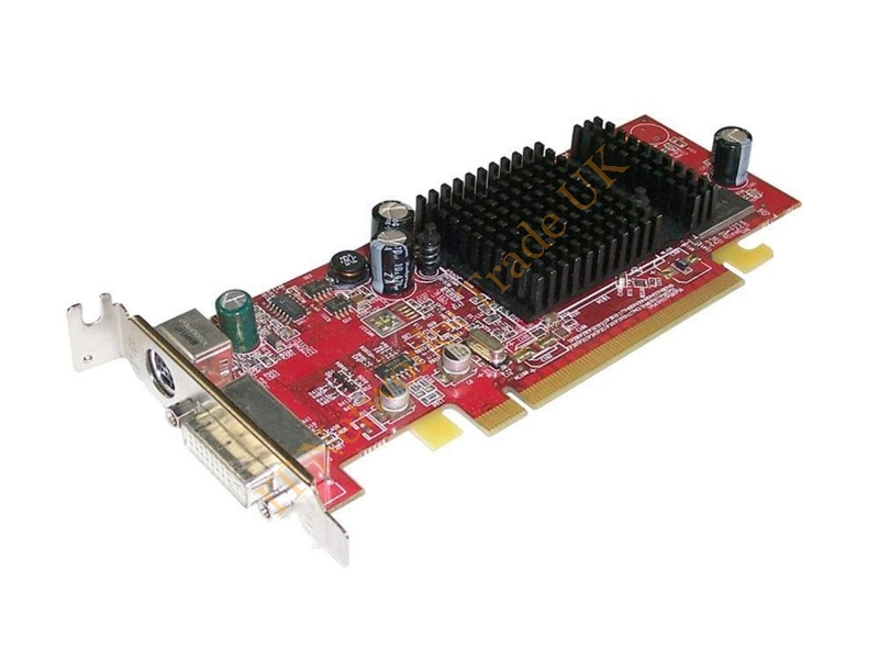 01Y117 Dell 64MB ATI Radeon X300 PCI-Express DVI TV Video Graphics Card