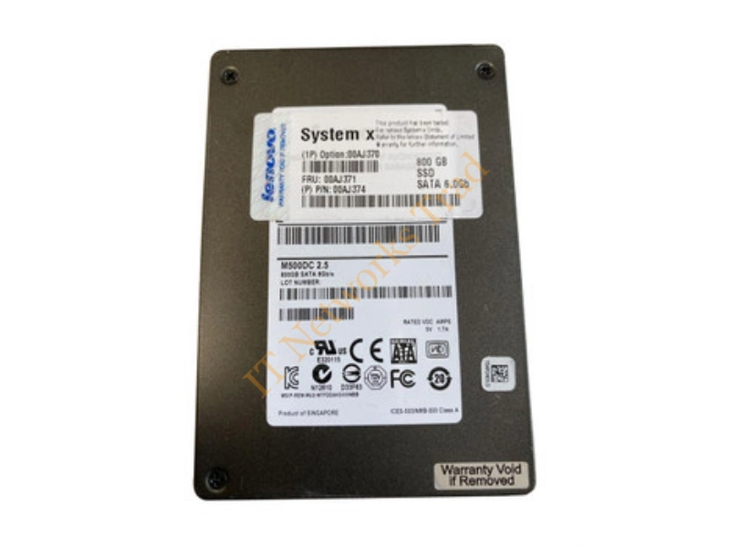 01YM585 IBM 800GB Nvme Flash 2.5-inch Solid State Drive for Storwize V7000 SSD Storage