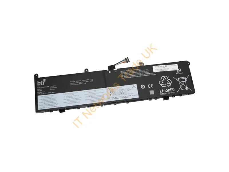 01YU911-BTI - Bti 01Yu911- Industrial Rechargeable Battery Lithium-Ion (Li-Ion) 5010 Mah 15.36 V