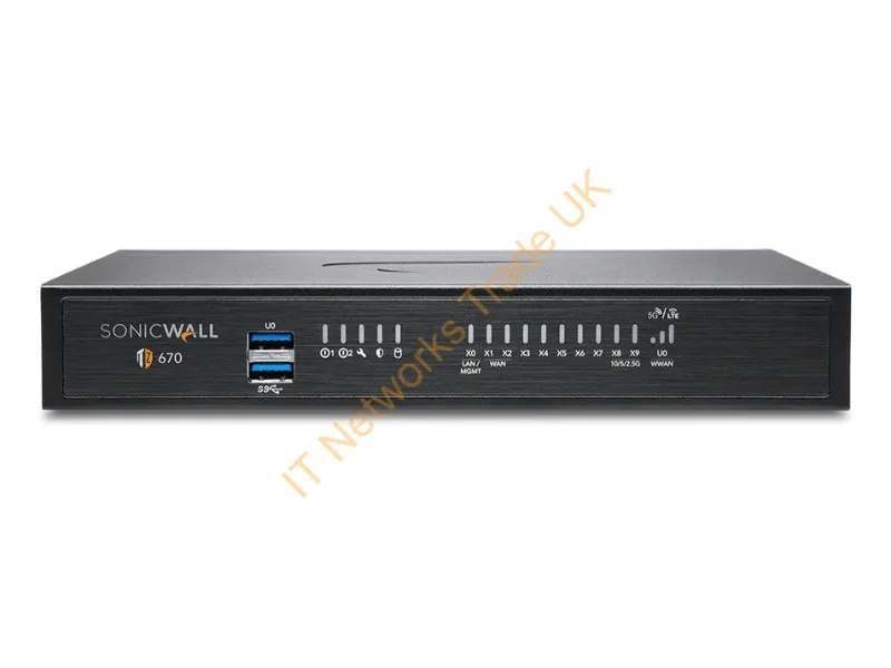 02-SSC-5640 - Sonicwall Tz670 Hardware Firewall Desktop 5 Gbit/S