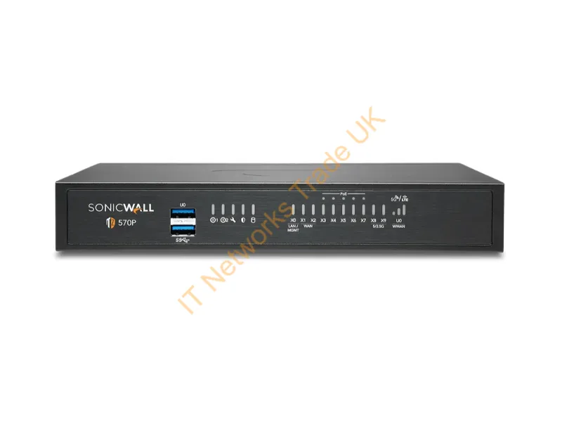 02-SSC-5655 - Sonicwall Tz570P Hardware Firewall Desktop 4 Gbit/S