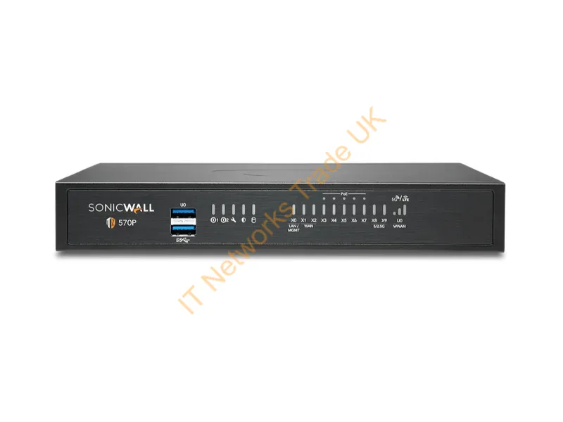 02-SSC-5667 - Sonicwall Tz570P Hardware Firewall Desktop 4 Gbit/S