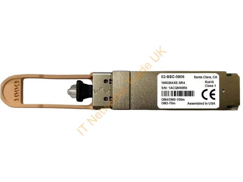 02-SSC-5806 - Sonicwall 02-Ssc-5806 Network Transceiver Module Fiber Optic 100000 Mbit/S Qsfp28 850 Nm