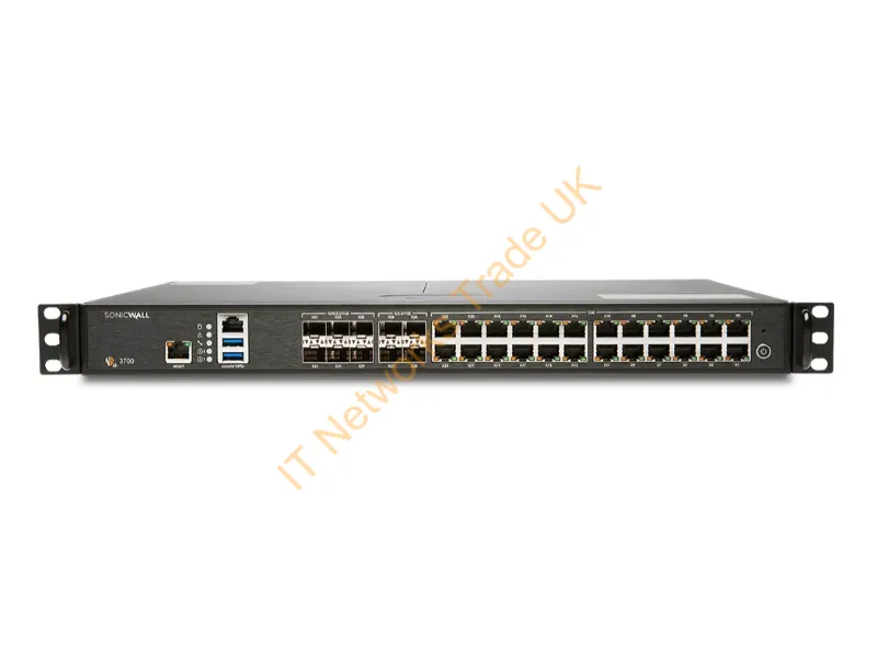 02-SSC-8205 - Sonicwall Nsa 3700 Hardware Firewall 1U 5.5 Gbit/S